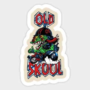 Old Skool Sticker